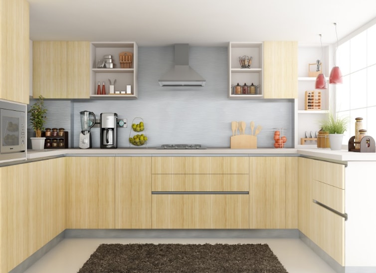 U Shaped Modular Kitchen Lifestyle Kitchens 